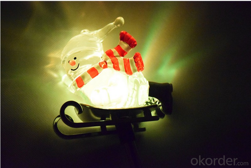 Solar Snow Man High Quality Led Solar Decorative Light for Garden System 1