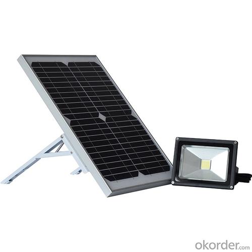 Decorative Solar Flood Light with Exquisite Design System 1