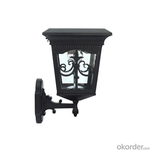 UL Listed Solar LED Lamp Post Light for Garden with Exquisite Design System 1