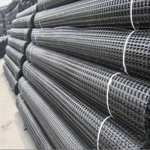 Best Quality Polypropylene Fiberglass Geogrid Used in Dikes,Dams System 1