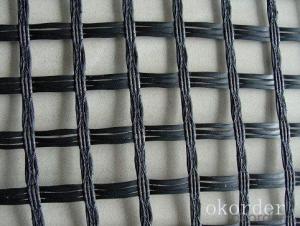 Steel Plastic Geogrids of Civil Engineering Products in Road Construction System 1
