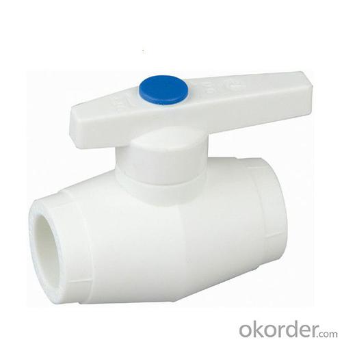 Plastic Tubes Type PPR Single Female Threaded Concealed Ball Valve with Brass Ball System 1