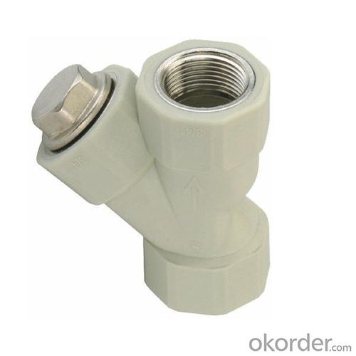 5 Inch Plastic Pipe Fittings - PP-R Double Female Threaded Filter with Top Quality System 1