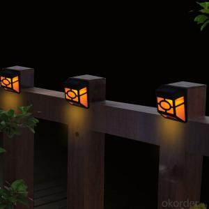 Solar Fence Light with Cheap Price and High Quality System 1
