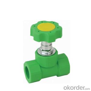 Beauty   appearance of PP-R double fenale threaded stop valve System 1