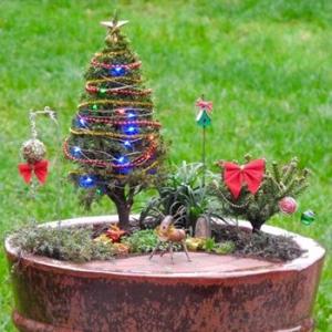 Christmas Home Decor Synthetic Grass for Landscape System 1
