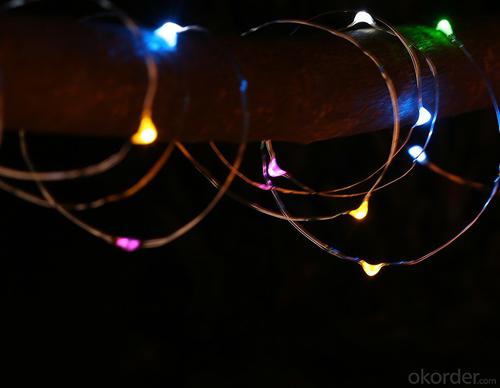 Coloful Fairy Light Flexible Led Mini Copper Wire String Lights Led Christmas Lights System 1