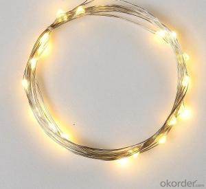 Warm White Fairy Light Flexible Led Mini Copper Wire String Lights Led Christmas Lights System 1