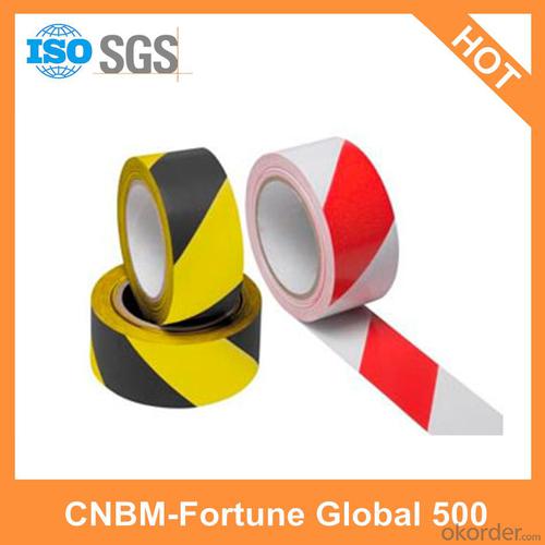 PVC Rubber Reflective Barrier Warning Tape for Packaging Tape with Company Logo System 1