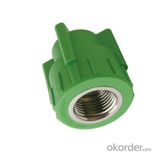 Plastic Push Fit Pipe Fittings - PP-R Plastic Pipe Female Threaded Coupling System 1