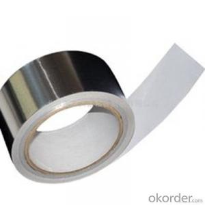 Aluminum Foil Butyl Tape Heat Resistant  Silver