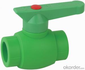 PP-R B3 Type  ball  valve  with  brass  ball System 1