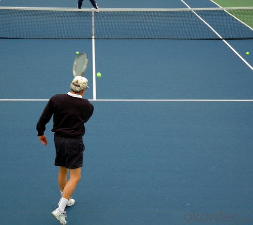 Artificial Grass Of Tennis Court Surfaces System 1