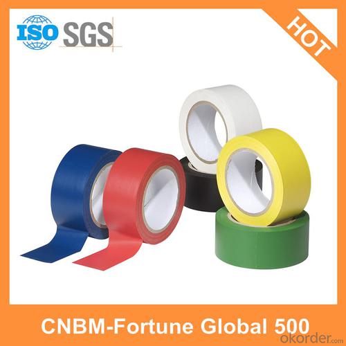 Color PVC Tape Rubber Adhesive Heat-Resistant Single Sided System 1