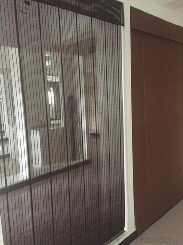 China roller blinds curtain fabric straw curtain System 1