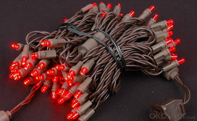 Wide Angle 5mm LED Battery String Lights Christmas Light System 1