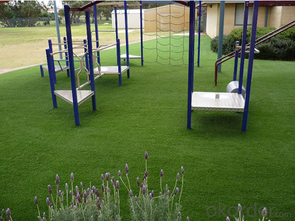 Artificial Grass Mat with Low Price from CNBM Fake Grass Carpet System 1