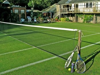 Synthetic Sports Tennis Artificial Grass System 1