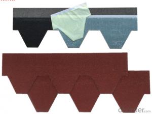 Mosaic Shape Fiberglass Asphalt Shingle/ Roofing Shingle