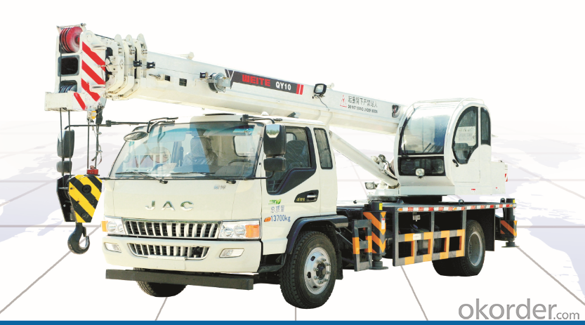 QY Mobile Crane 10/ 25 ton QY Truck Crane 10/ 25 System 1