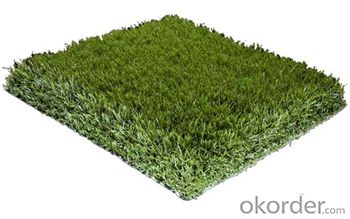 Non-Infilled Synthetic Football Grass Artificial Soccer Field System 1