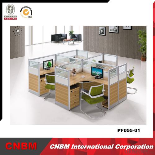 Wholesale Office Partition Computer Cubicle Staff Workstation in Stock System 1