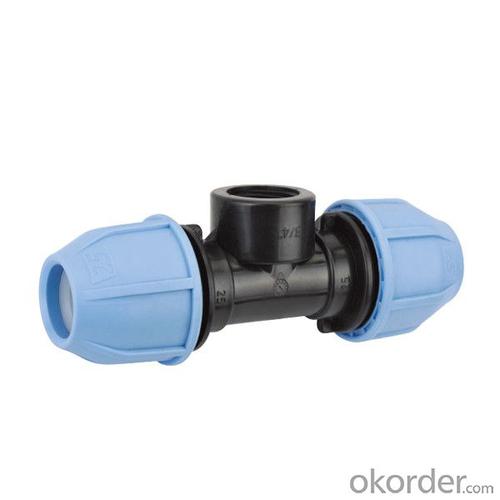 Plastic Pipe Fittings Home Depot Lasted PPR Orbital Equal Tee Fittings for Industrial Applications System 1