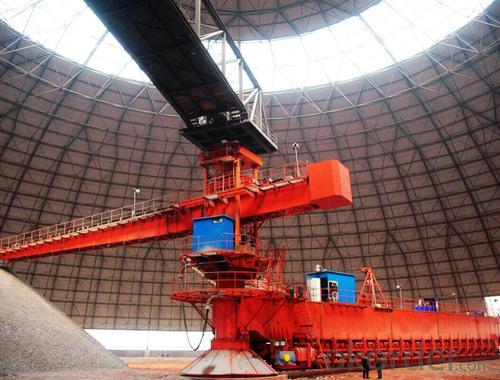 Scraper-Type Circular Stockyard Reclaimer and Stacker,Mining Equipment System 1