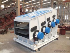 Double layer frequency vibrating screen,mining vibration screen System 1