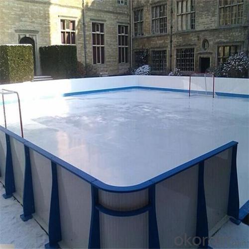 Plastic Sheets - Factory Sales UHMWPE Synthetic Ice Rink Board System 1