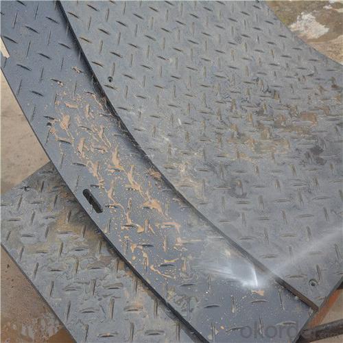 UHMWPE Plastic Sheets Construction Temporary Road Ground Mat System 1