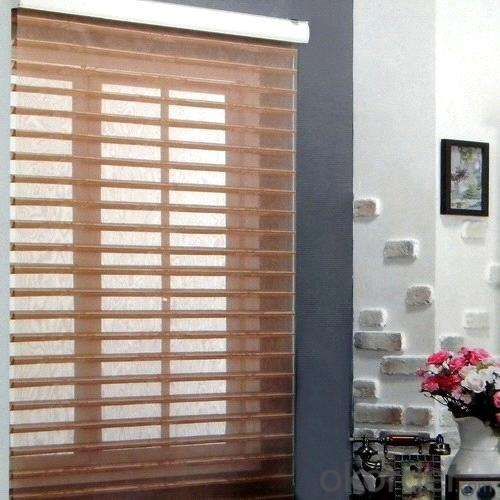 manual fabric sheer  waterproof wenetian blind System 1