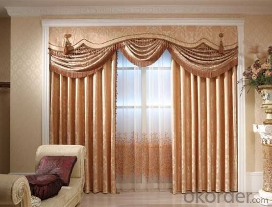 European style  blind curtain for livingroom System 1