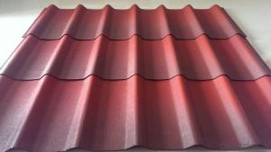 Corrugated roofing tile Bitumen roofing system / the high performance roofing system