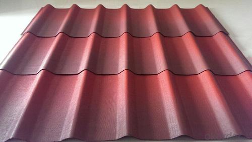 Corrugated roofing tile Bitumen roofing system / the high performance roofing system System 1