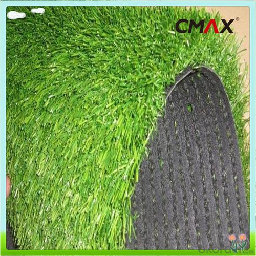 50mm 8800 Dtex PE artificial Grass For football  field use System 1