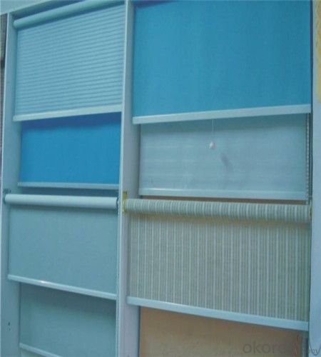 electric roller blinds with zipper and fabric System 1