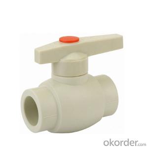 China 2018 PPR orbital Ball Valve Fittings used in Industrial Fields
