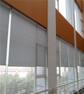 Automatic Motorized Remote Office Window Woven Roller Blinds