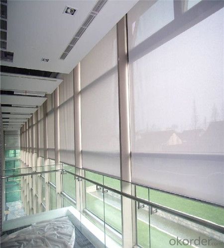 manual fabric blind waterproof curtain for window System 1