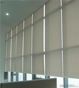 Half blackout pvc roller blinds for home decoration System 1