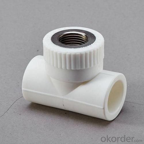 White Plastic Pipe Fittings PRR Equal Tee for Industrial and Agricultural Fields from China System 1
