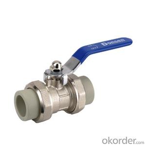 2018 PPR Ball Valve Used in Industrial Field and Agriculture Field