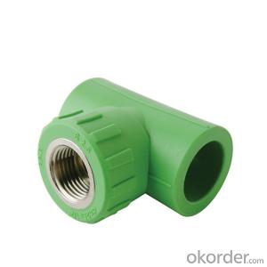 PPR pipe and fittings Equal Tee and Reducing Tee from China System 1