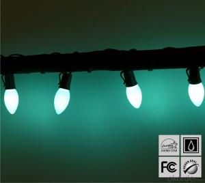 Baby Blue C7 LED Bulb Light String for Outdoor Indoor Wedding House Garden Decoration System 1