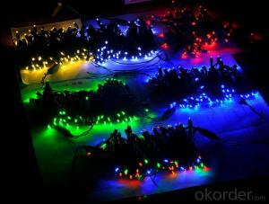 Colorful 5MM Wide Angle Led Light String for Outdoor Indoor Wedding Christmas Party Decoration System 1