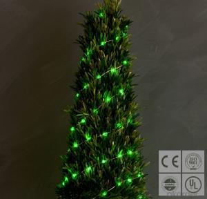 Green Christmas Tree Copper Wire String for Outdoor Indoor Party Christmas Festival Decoration System 1
