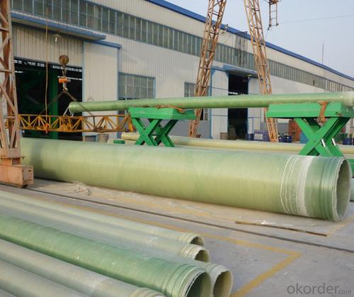 Non Toxic FRP Pipe with Corrosion Resistance High Mechanical Property System 1