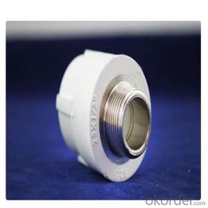 PPR Male Coupling and PPR Socket with Brass