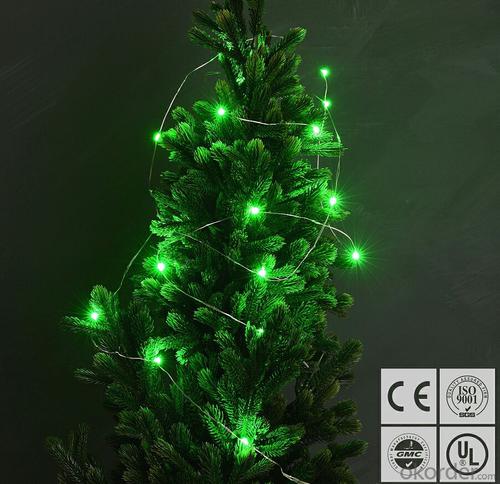 Green Copper Wire String Lights for Outdoor Indoor Garden Holiday Home Wedding Decoration System 1